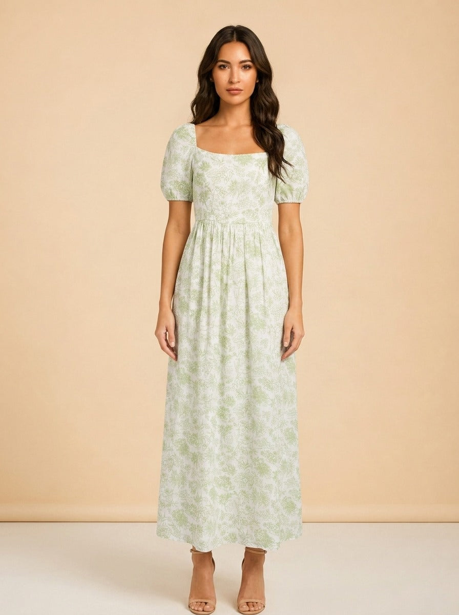 Floral Maxi Dress — Coco Shop