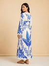 Floral Midi Tie Dress