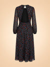 Floral Midi ghost_back