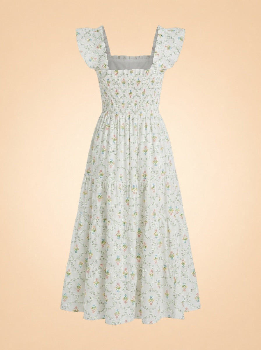 Floral Nap Dress by Hill House — back detail