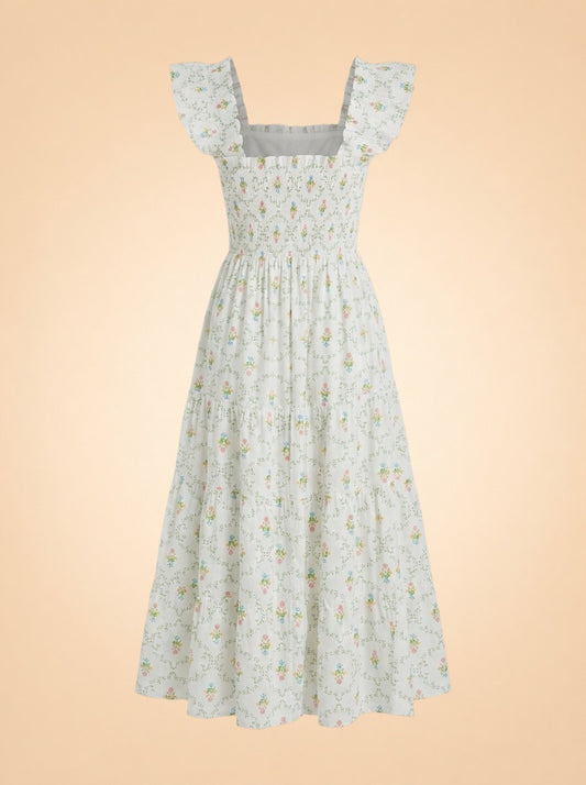 Floral Nap Dress by Hill House — back detail
