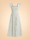 Floral Nap Dress by Hill House — front detail