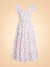 Floral Pink Nap Dress