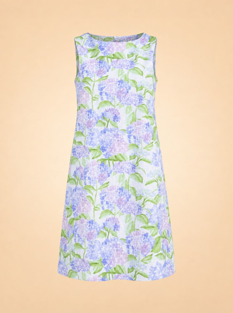 Hill House Floral Print Dress ghost_front