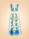 Floral Print Midi Length Dress