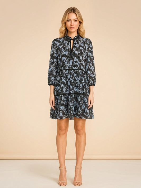 Floral Print Mini model_front