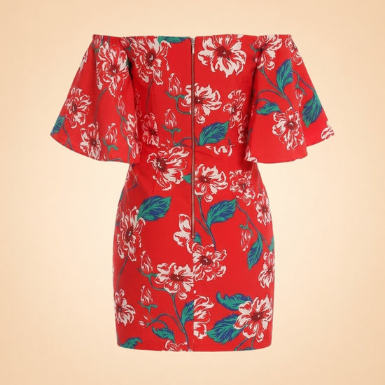 Floral Tuck Sleeve