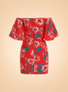 Floral Tuck Sleeve