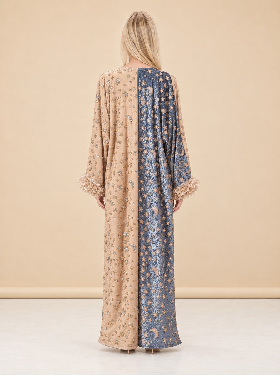 Galaxia Dress model_back