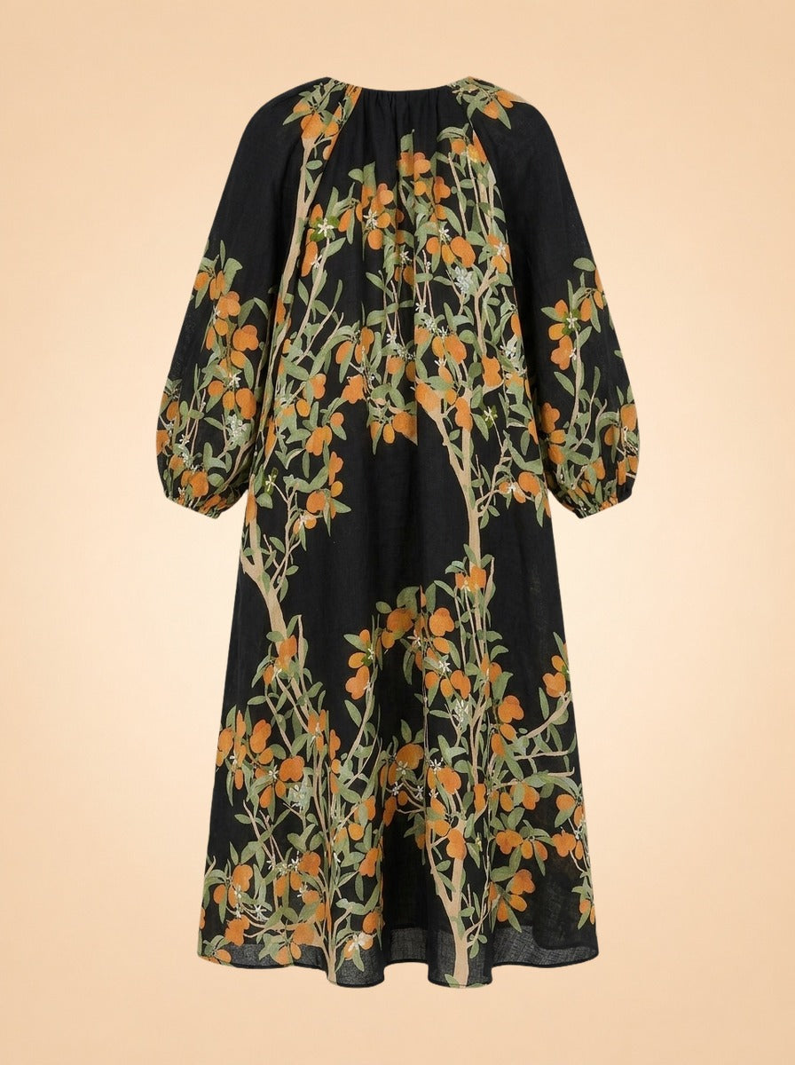 Georgette Dress ghost_back