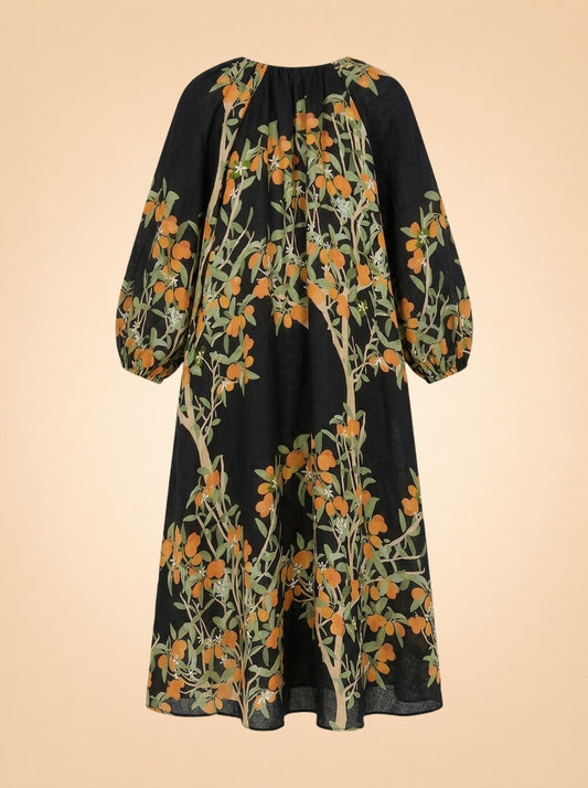 Georgette Dress ghost_back