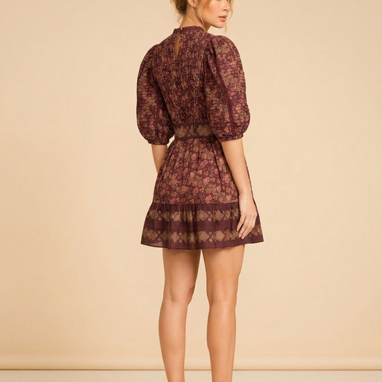 Giulia Dress model_over_shoulder