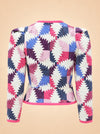 MARANT ÉTOILE Hafileal Patchwork-Print Quilted Cotton Jacket ghost_back