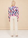MARANT ÉTOILE Hafileal Patchwork-Print Quilted Cotton Jacket model_back