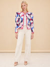 MARANT ÉTOILE Hafileal Patchwork-Print Quilted Cotton Jacket model_front