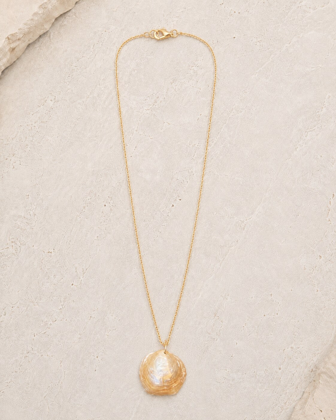 Hannah Necklace — Classic Charlotte shell jewelry