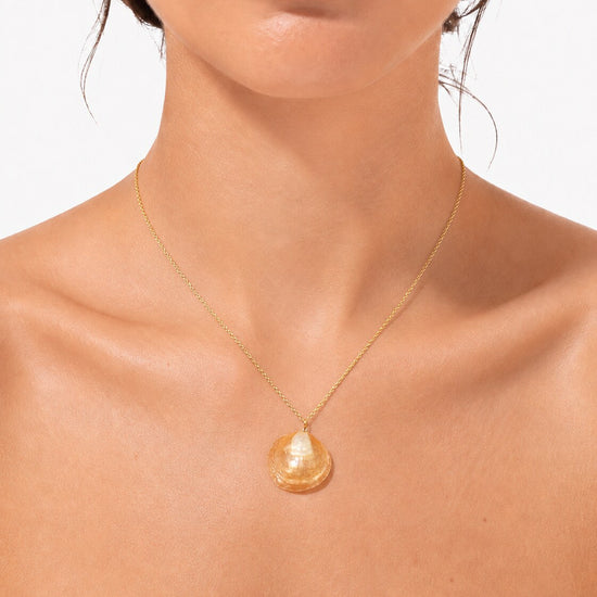 Hannah Necklace — Classic Charlotte shell jewelry