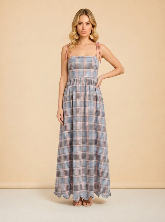 Harbor Plaid model_front