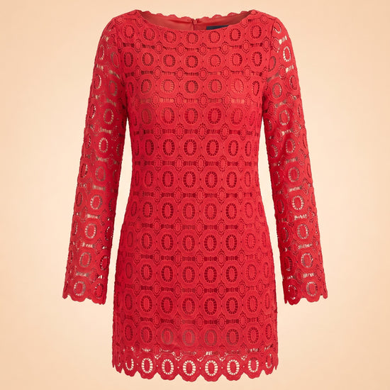 The Eliza Mini Dress ghost_front