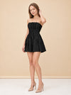 Aje Hybrid Sleeveless Mini Dress Black Size 4 model_front_3