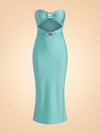 Ida Midi Dress ghost_front
