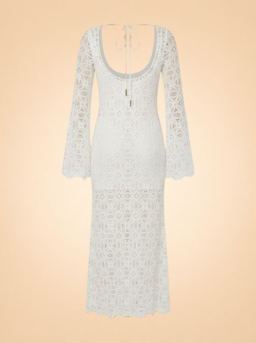 Imogen Crochet Maxi Dress