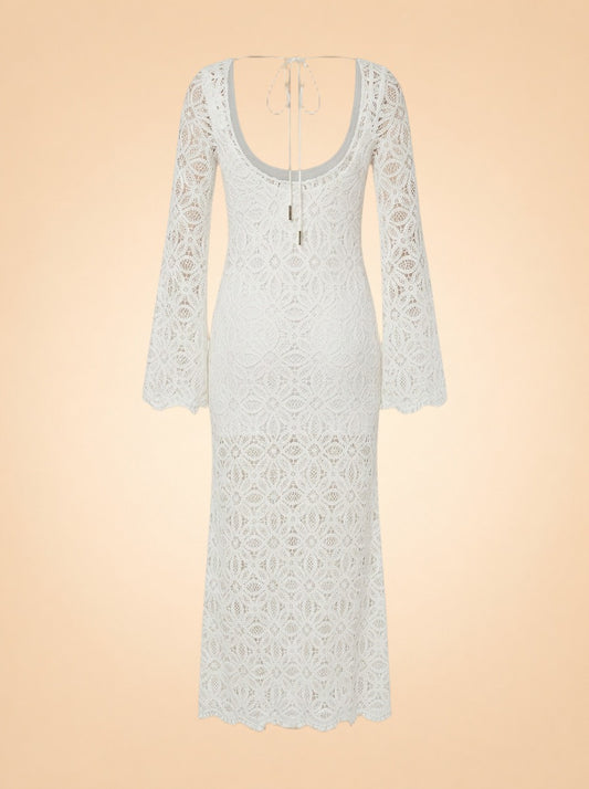 Imogen Crochet Maxi Dress