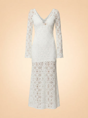 Imogen Crochet Maxi Dress