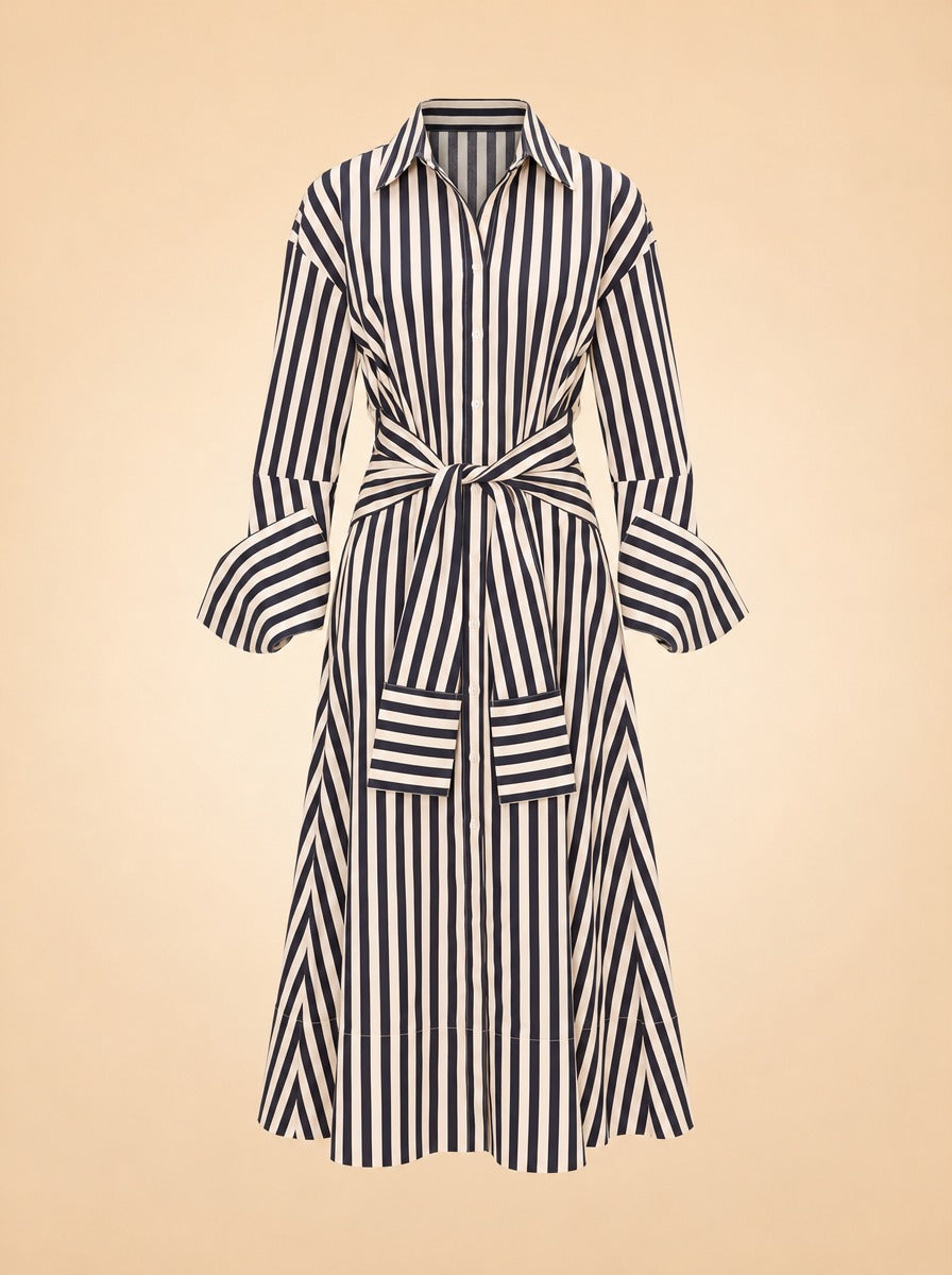 Inna Poplin Maxi Dress ghost_front