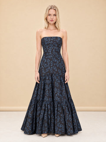 Iris Maxi Dress model_front