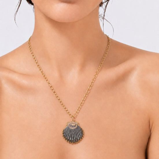 Jamie Necklace — Classic Charlotte shell jewelry