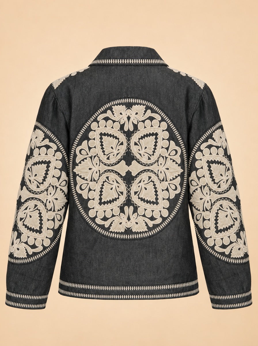 Jamie Quilted Jacket ghost_back
