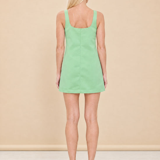 Hill House Jasper Dress Green model_back