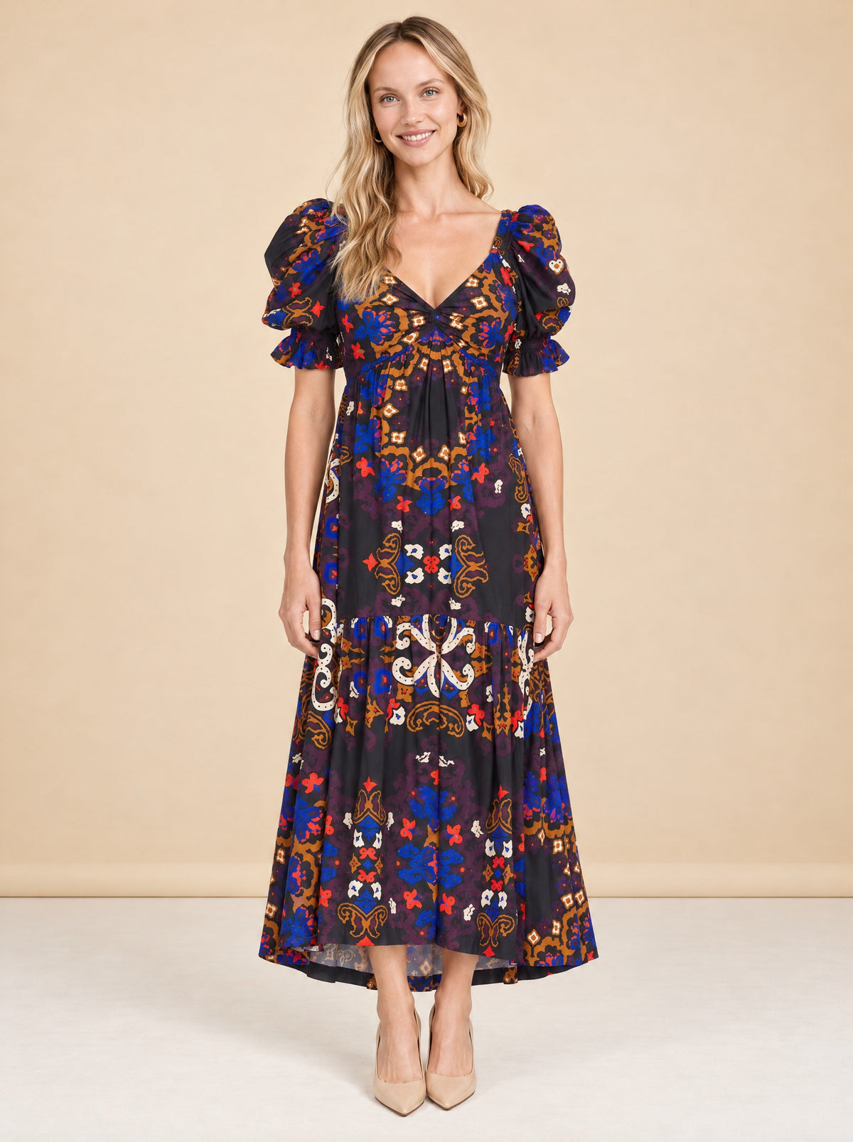 Jewel Ankle Dress model_front