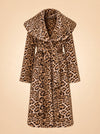 Jones Leopard Wrap Coat ghost_front