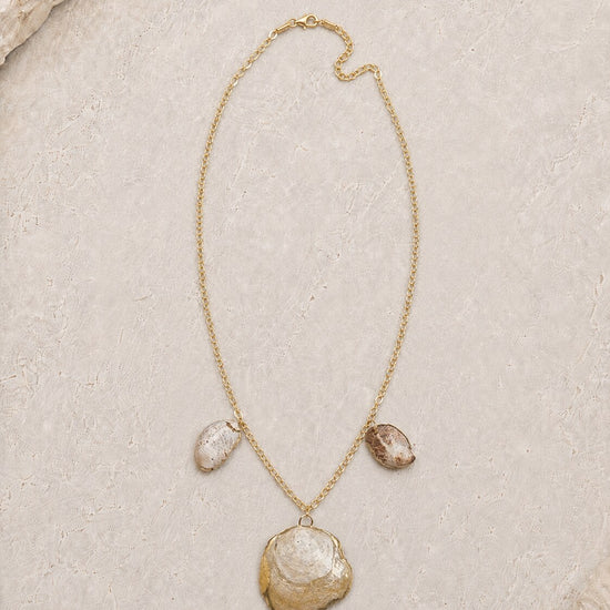 Juniper Charm Necklace — Classic Charlotte shell jewelry