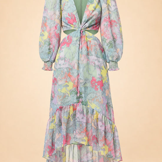 Katia Maxi Dress (Alice + Olivia x Lola Schnabel) ghost_front