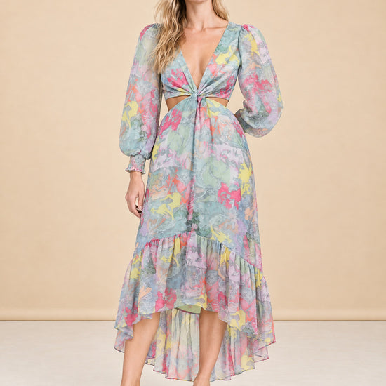 Katia Maxi Dress (Alice + Olivia x Lola Schnabel) model_front_2