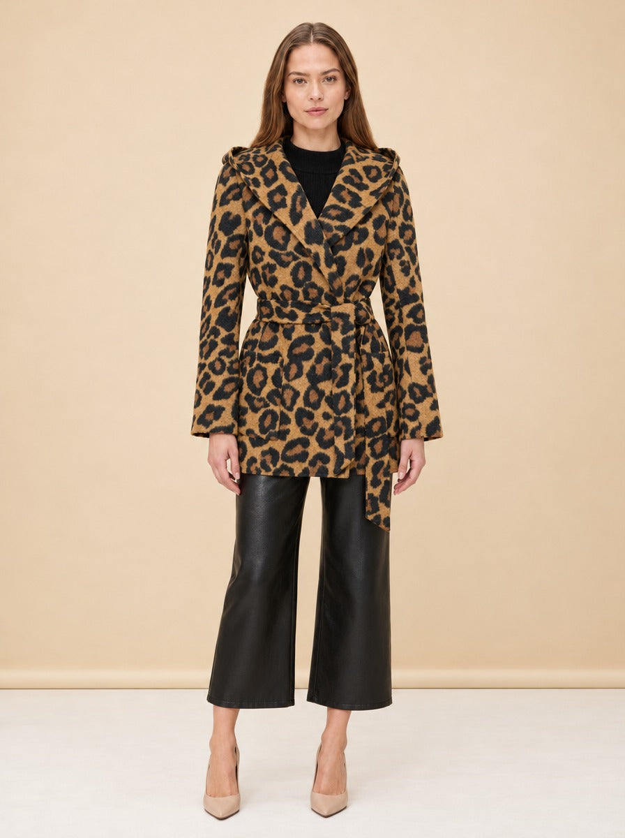 Leopard Coat model_front