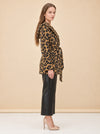 Leopard Coat model_side