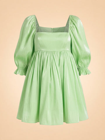 Lime Green Mini ghost_front