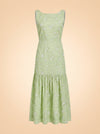 Lime Shell Dress ghost_front