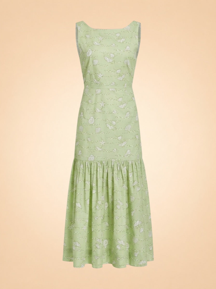 Lime Shell Dress — Coco Shop