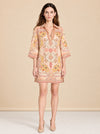 Linen Mini Dress w/ Tags model_front