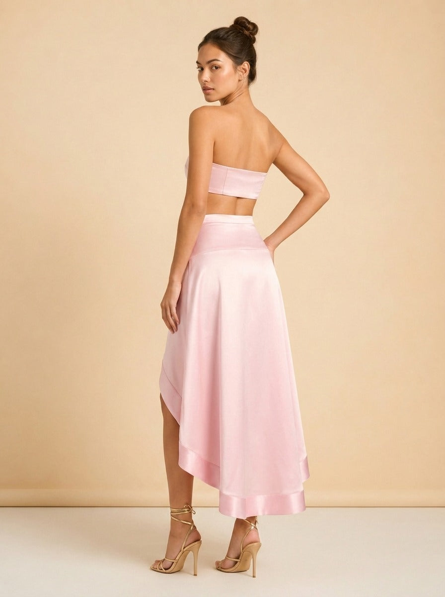 Satin Skirt and Top Set — Cynthia Rowley