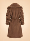 Logan Sherpa Coat ghost_back