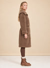 Logan Sherpa Coat model_side