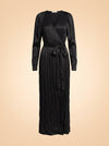 Long Silk Black Dress ghost_front