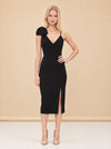 Love Bow Dress - Black model_front_2