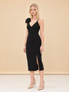 Love Bow Dress - Black model_front_3